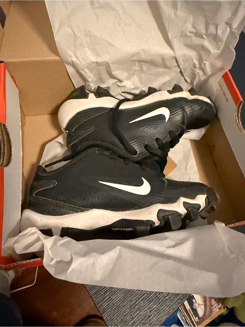 Nike Kids Diamond Baseball Cleats - Size 10c